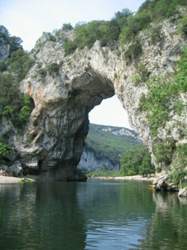 Der Pont d'Arc