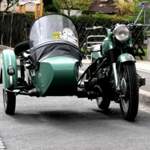 Pure Nostalgie der Seitenwagen am Bike