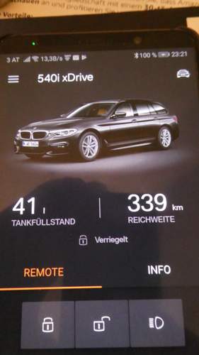 Remote Service App keine Hupe