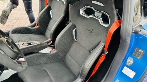 Alpine A110 Alcantara Interior