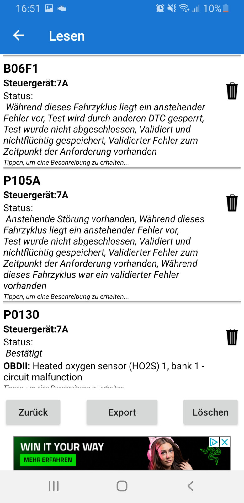 Renault Clio 2 1.2 16v 75Ps Einstellmaße der Ventile