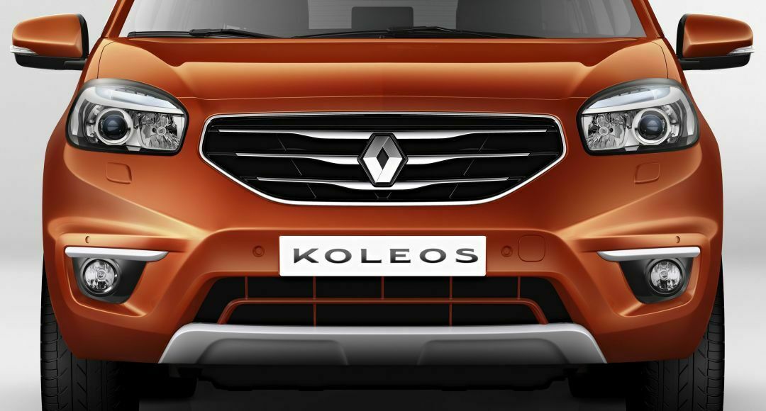 Neuer Chromgrill im Koleos