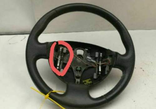Lenkrad Rote Markierung