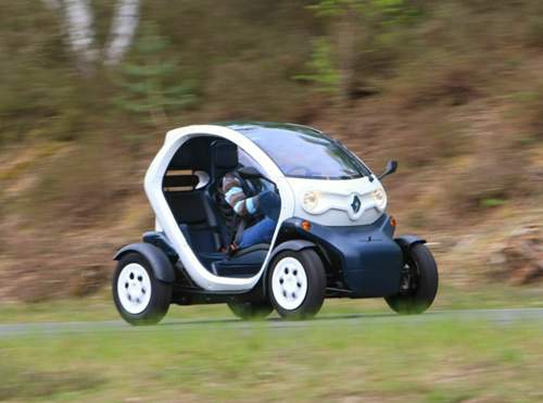 Renault Twizy  - außerhalb der Stadt