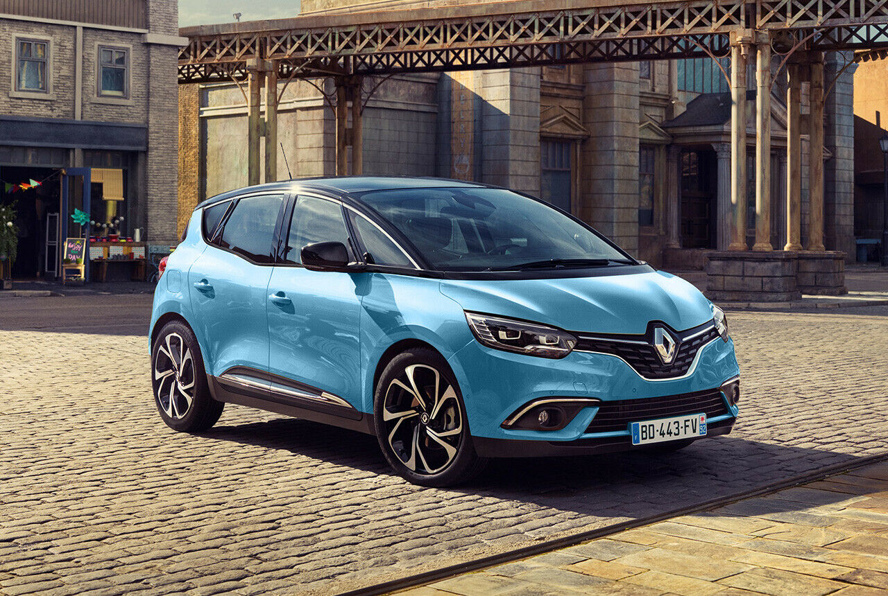 Renault Scenic: Renault zeigt die ersten Bilder des kompakten Vans (Farbe: Montage)