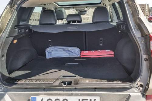 Der Kofferraum des Kadjars fasst 472 bis 1.478 Liter
