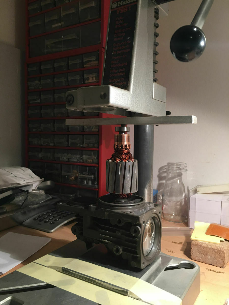 Reparatur Kompressor luftfederung E61