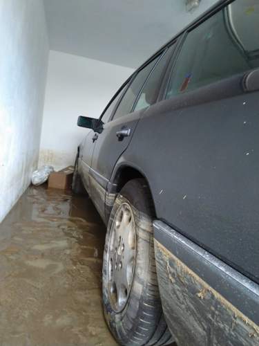 Hochwasser linke Seite