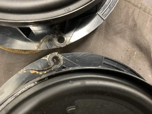 Ausgebaute Speaker