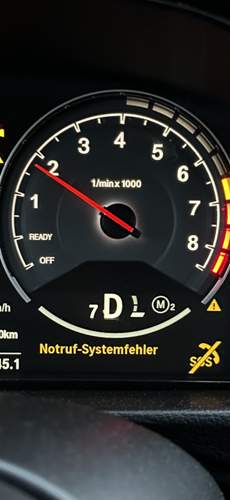 Notruf Fehlermeldung