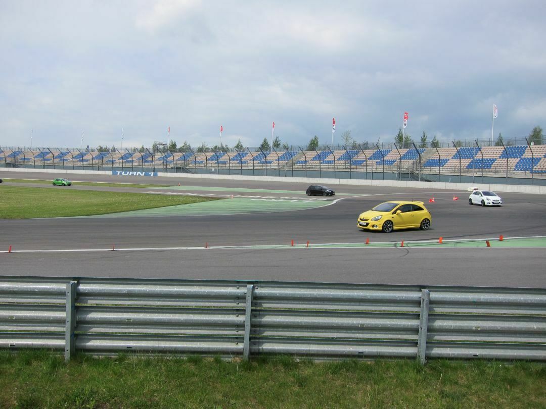Traktionskurs auf dem Lausitzring