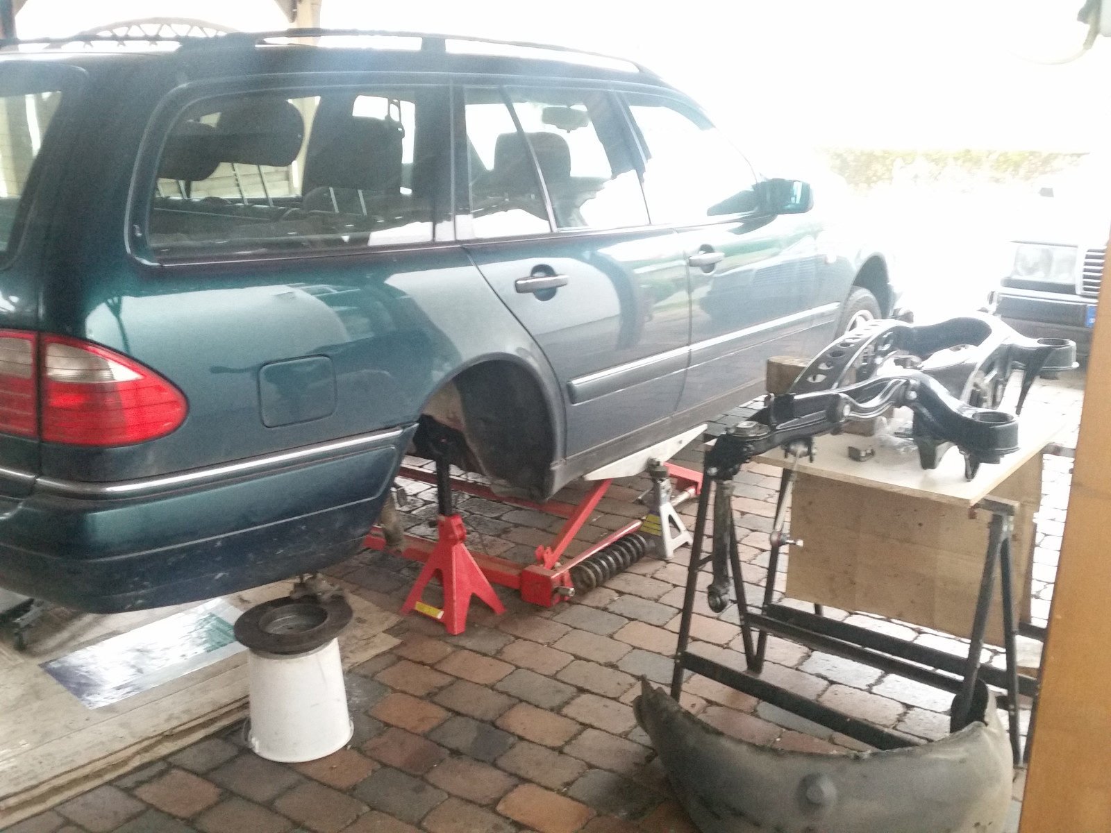 Rettung S210 230E Vormopf Bj.96...es ist immer schlimmer als es aussieht