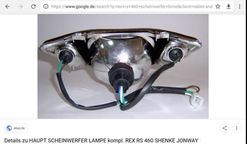 Rex-scheinwerfer