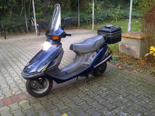 REXY 125 - Hilfe, mir ist kalt! Windschutz für den Roller gesucht!