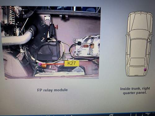 Fuel pump relay 2