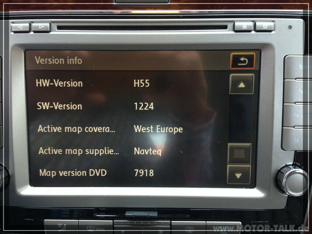 RNS810 Update V9: Wie erkennt man erfolgreiche Installation?