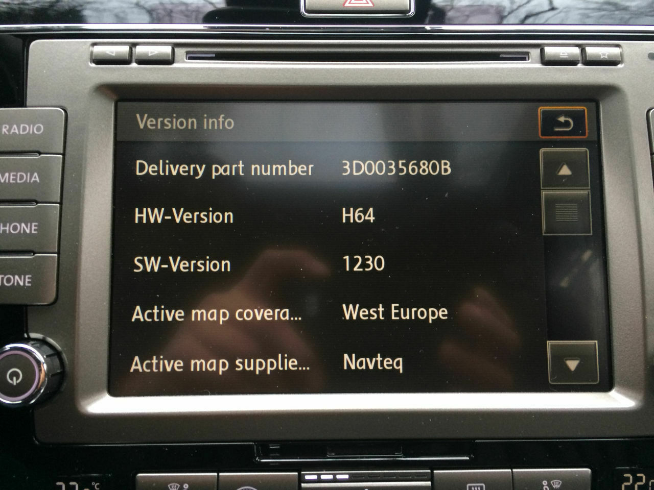 RNS810 Update V9: Wie erkennt man erfolgreiche Installation?