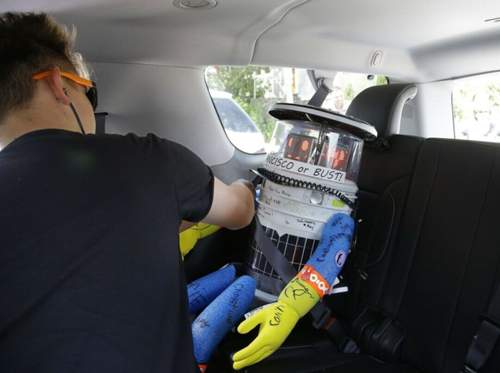 Der Roboter war auf dem Weg nach San Francisco auf die Hilfe von Menschen angewiesen