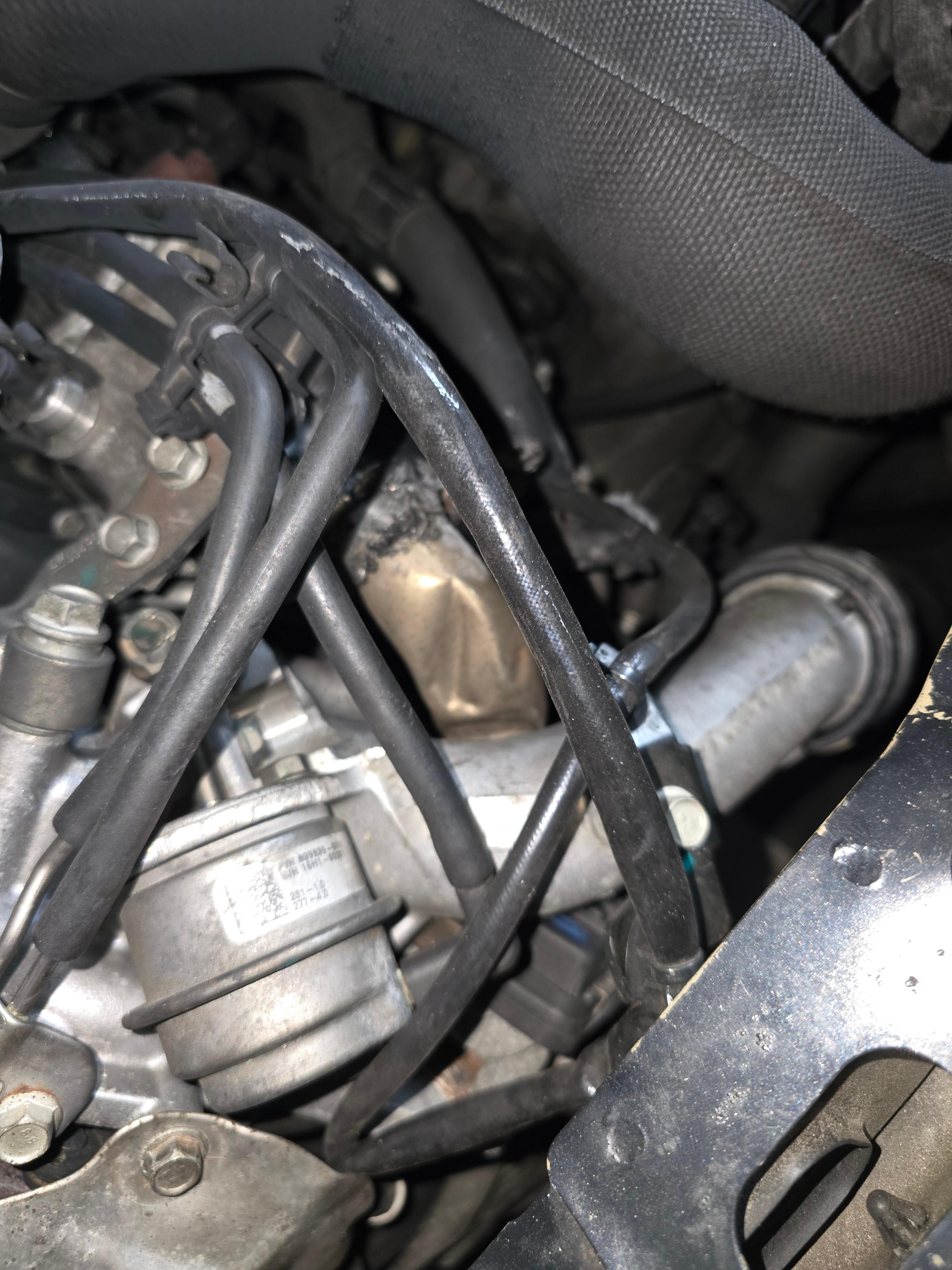 Rohr für AGR zur Partikelfilter Opel Astra K Modell 1,6 Liter
