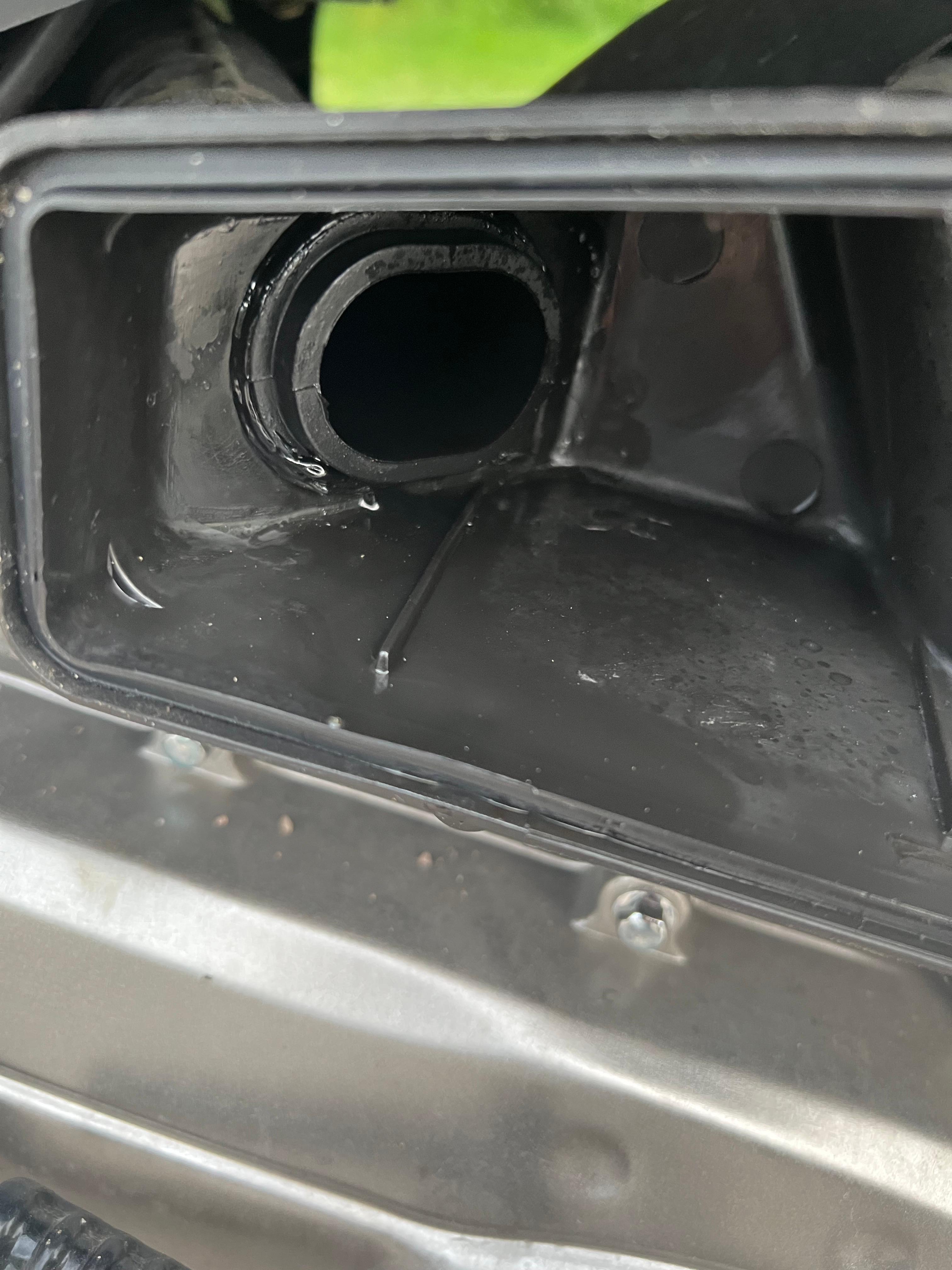 Roller verschluckt sich bei Vollgas