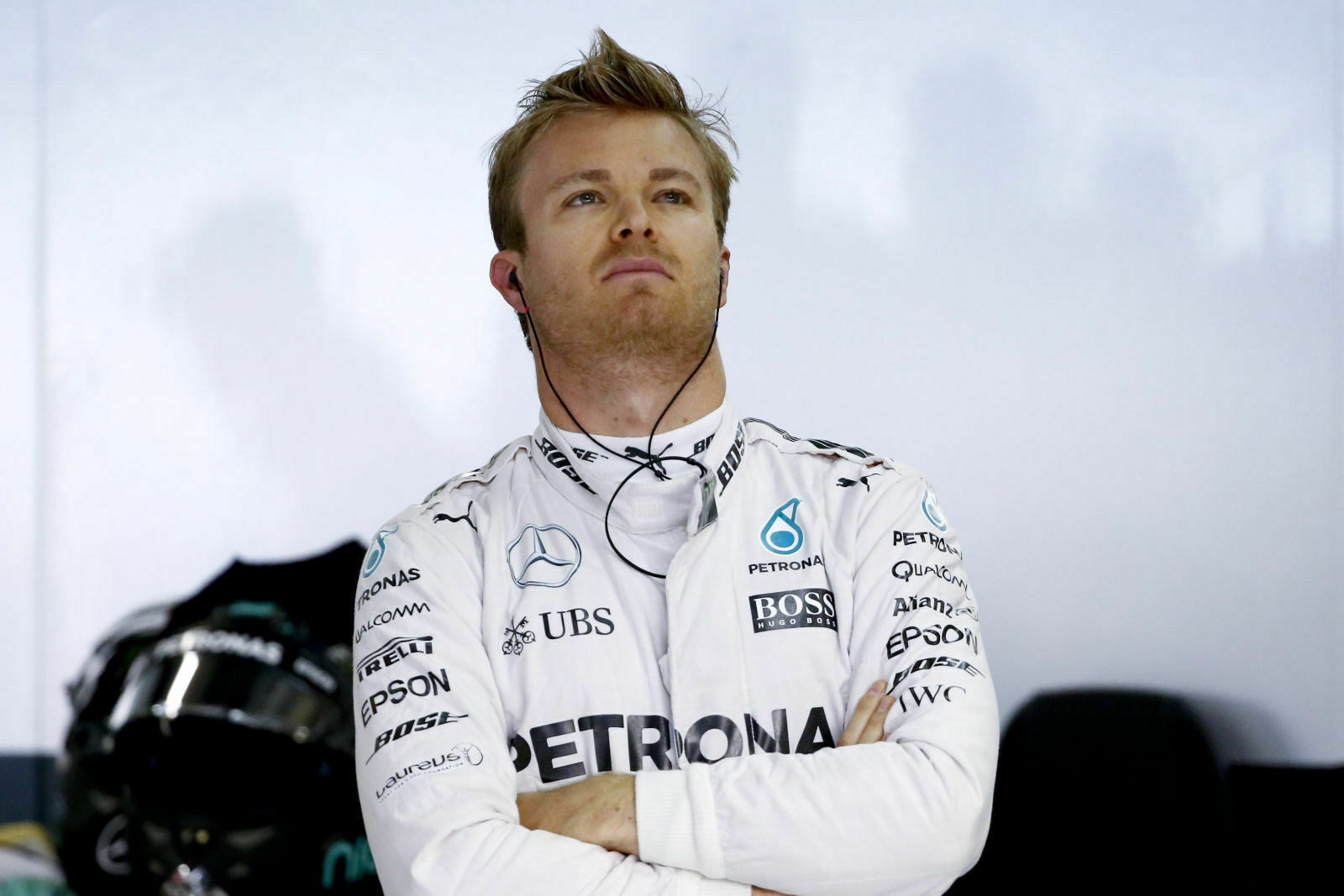 Nico Rosberg vor dem Formel-1-Grand-Prix in Shanghai