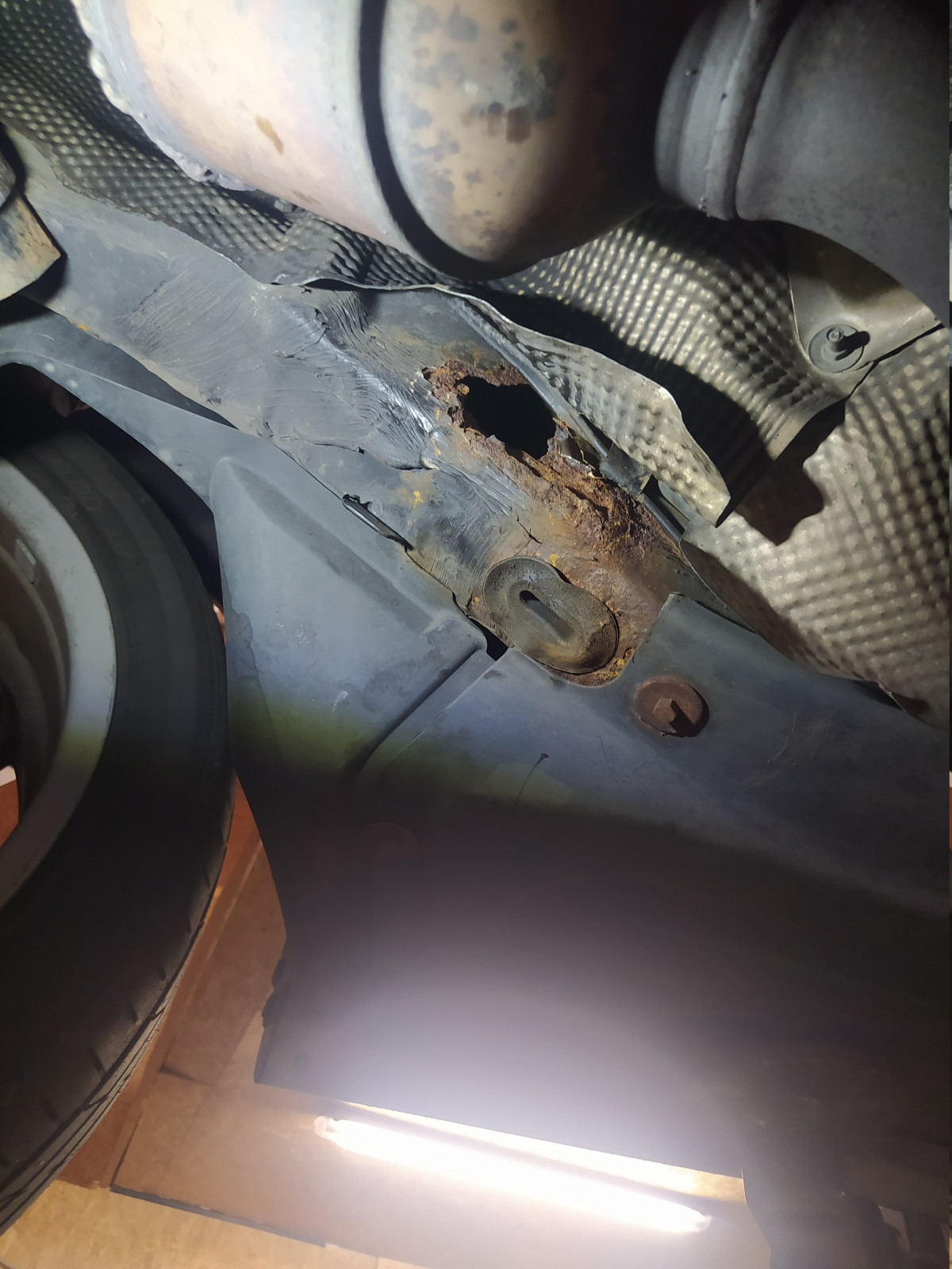 Rost am 211er? Ja, leider!