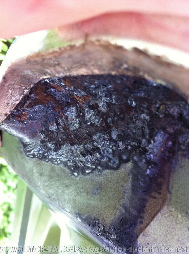 Rost am Kofferraumdeckel; nicht mehr