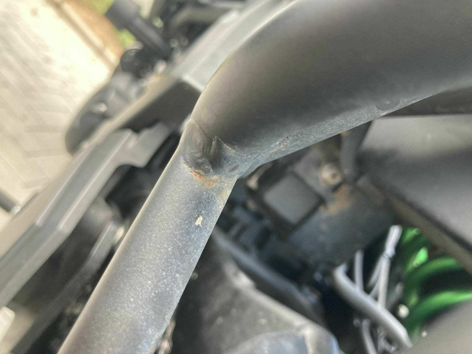 Rost am Rahmen BJ2018