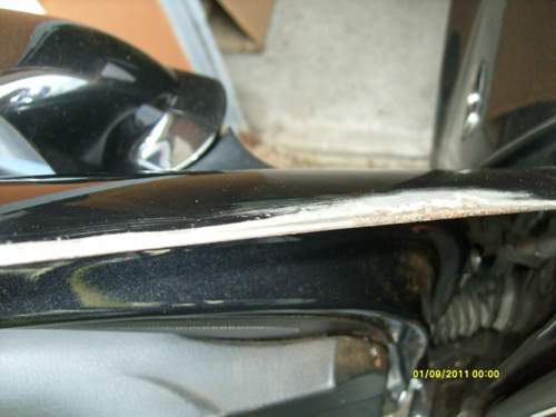 Rost abgeschliffen