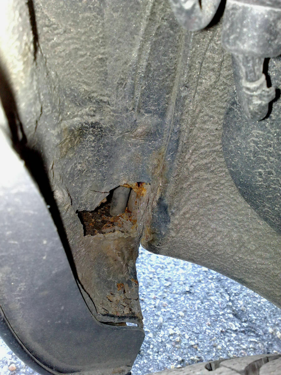 Rost an Endspitze/Wasserablauf! Und nun?