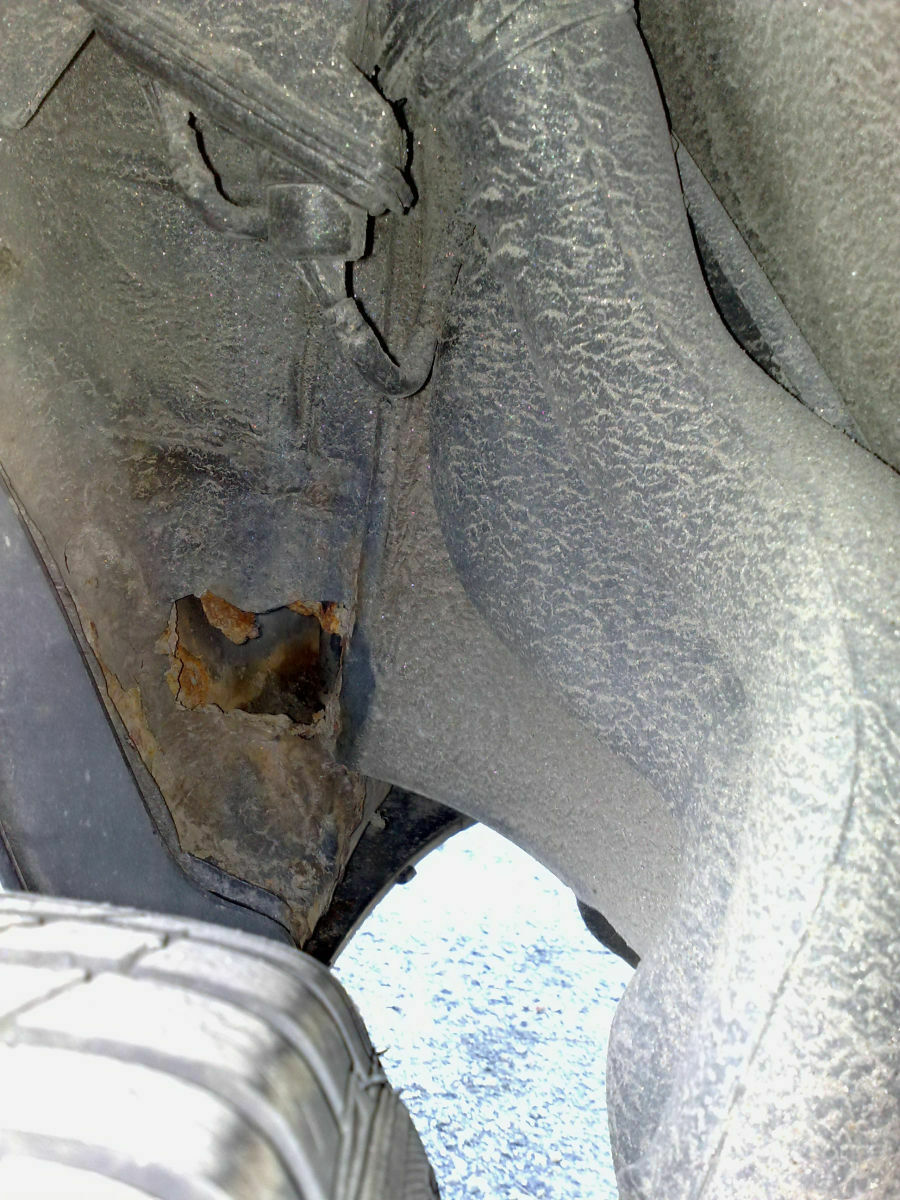 Rost an Endspitze/Wasserablauf! Und nun?