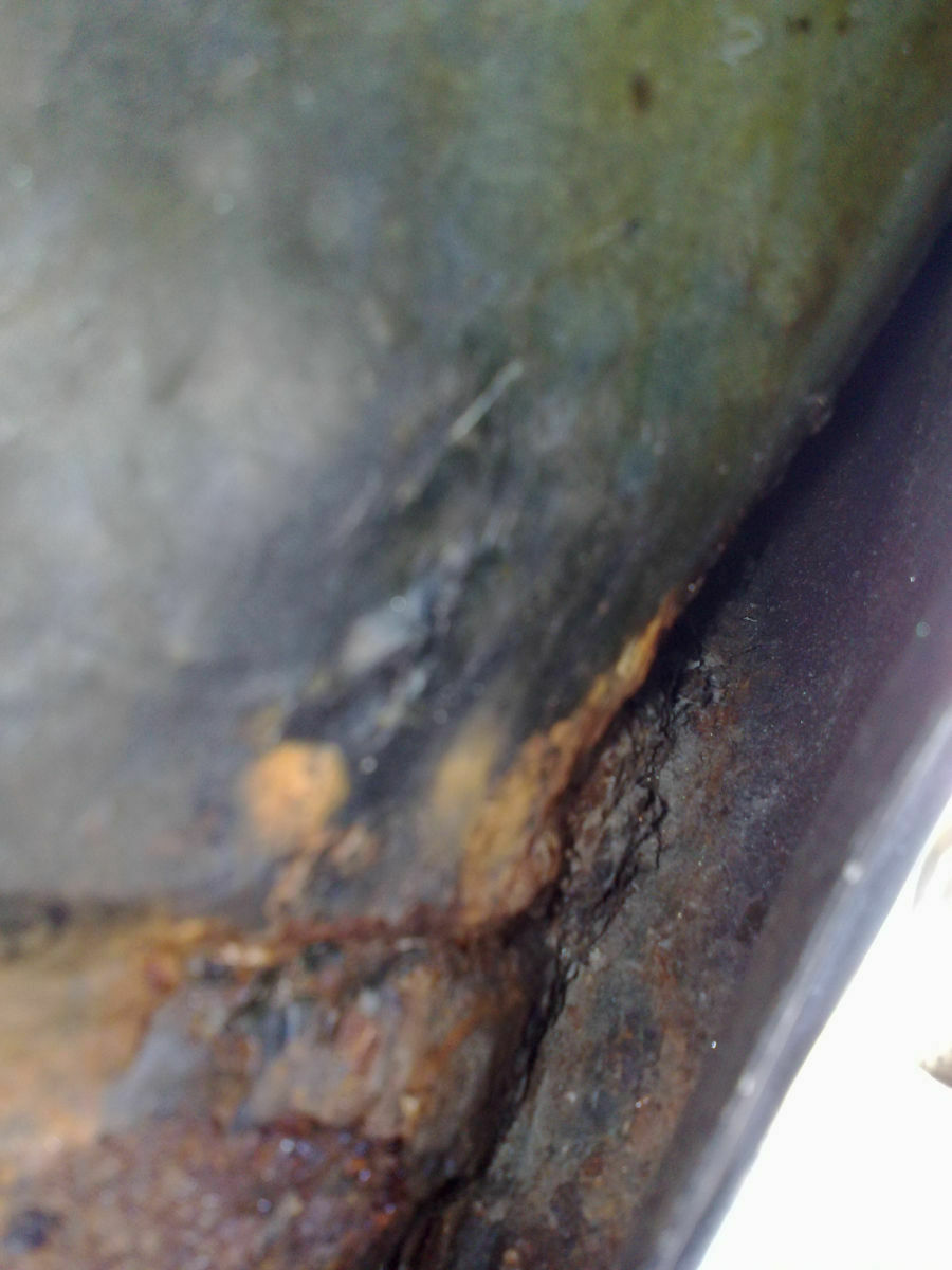 Rost an Endspitze/Wasserablauf! Und nun?