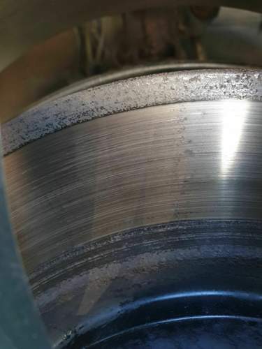 Rost Vornebremscheiben