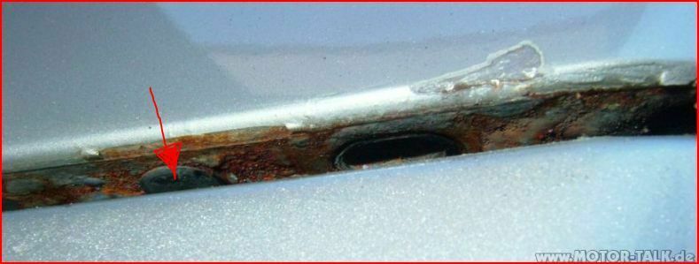 Rost beim W220 der Zweite