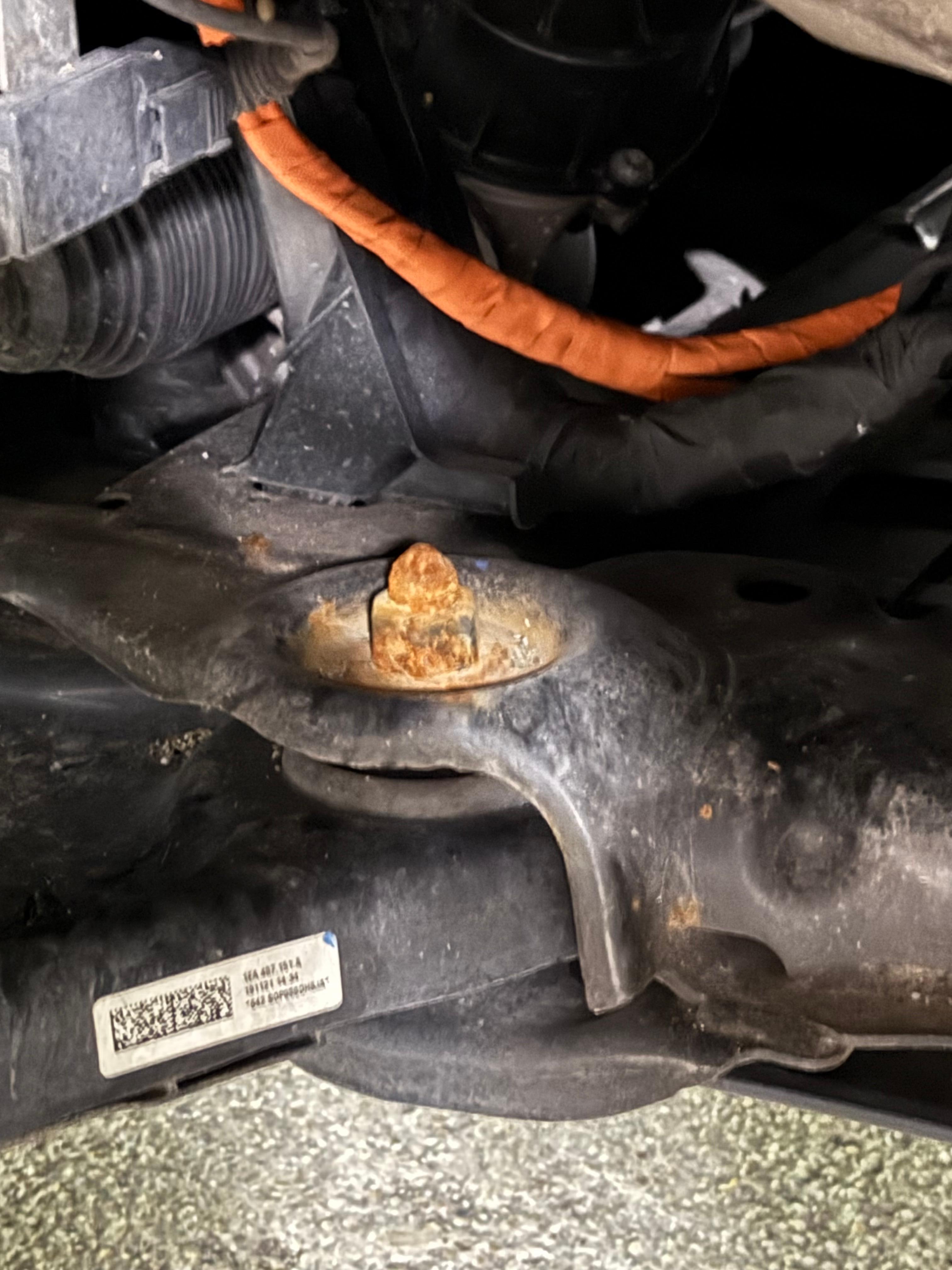 Rost nach ca 1,5 Jahren, Motorraum