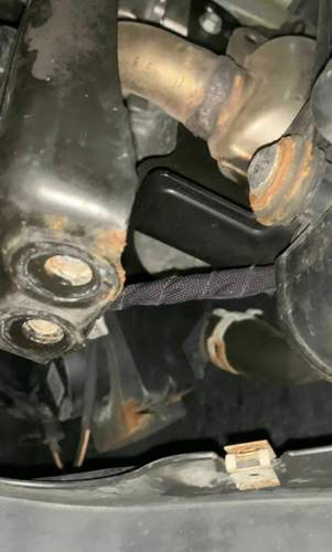Rost rund um die Standheizung