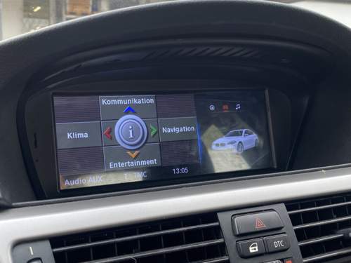 Altes radiomenü im aftermarket radio