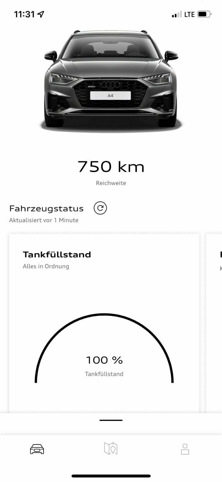 Routen über myaudi App an das MMI senden