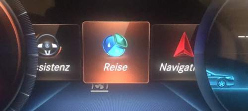 Menü Reise