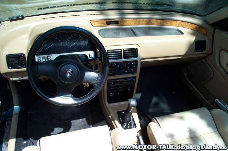 Rover 216i Cabrio Limited Edition, ein schickes Cabrio for ''daily use''