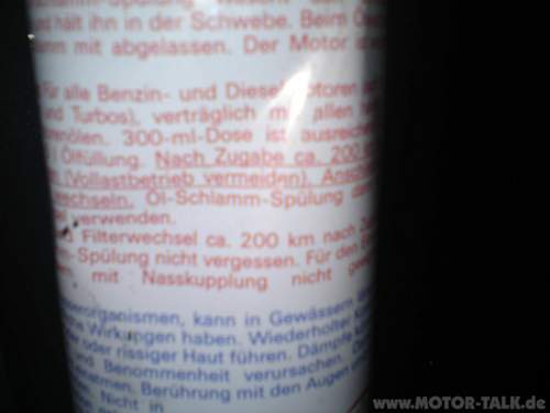 Spühlung heck :)