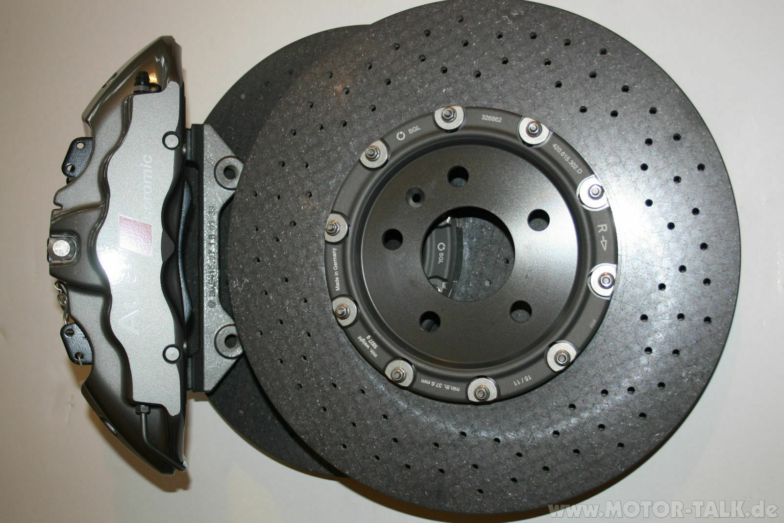 RS6 390mm Bremsanlage auf S5 4.2l