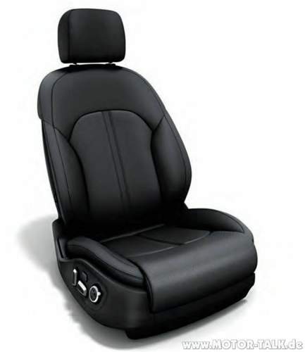 RS6 Komfortsitz m. Chrom Stitzversteller