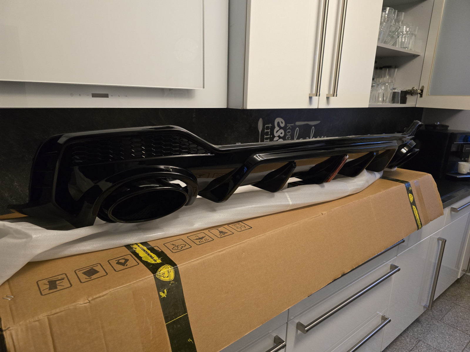 RSQ3 Diffusor an den S-Line Q3