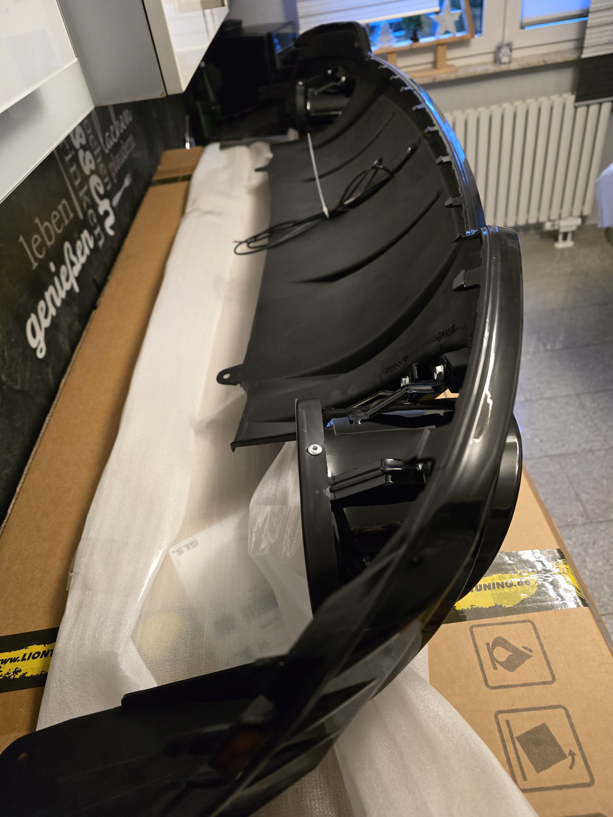 RSQ3 Diffusor an den S-Line Q3
