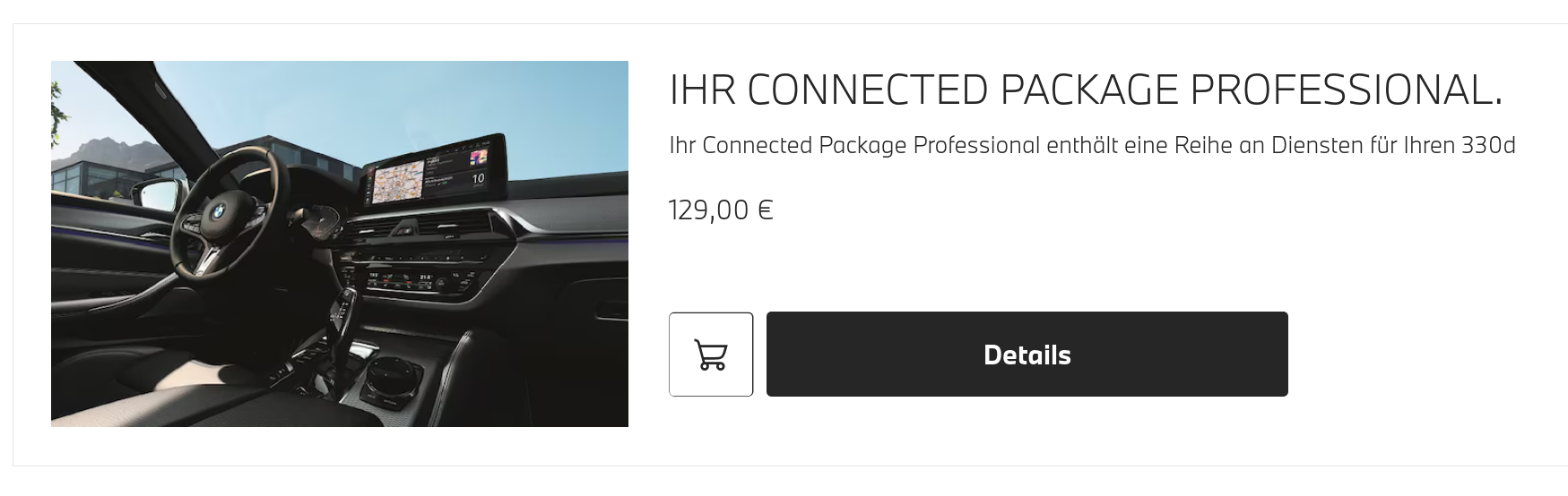 RTTI Paket vs Connected Drive Paket, Spracherkennung