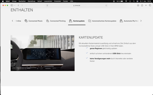 Nicht OTA sondern USB