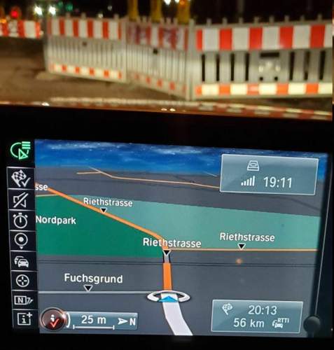 Falsche Navi-Daten