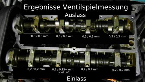 Mazda2dy 1.4 FXJA Ventilspiel Messung