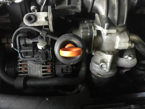 Magnetventil vorderseite Motor